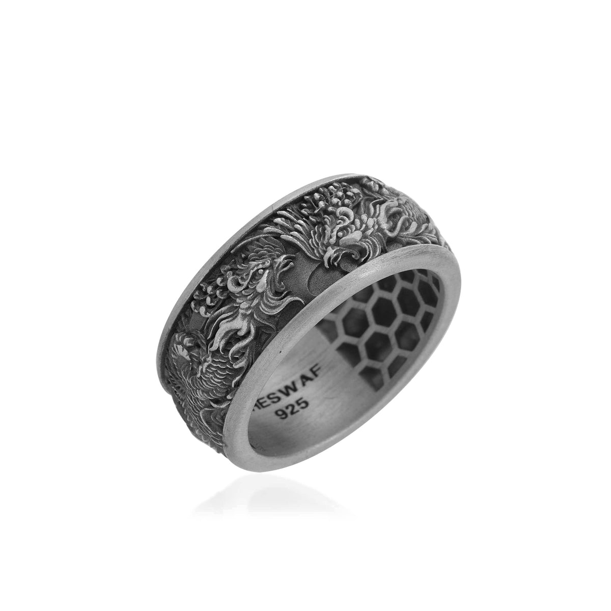 925 Sterling Silver Oxidized