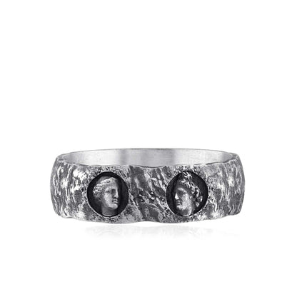 925 Sterling Silver Oxidized