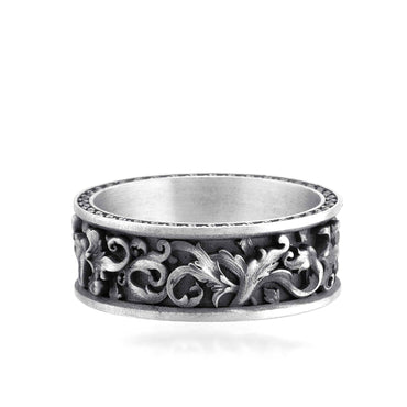 925 Sterling Silver Oxidized