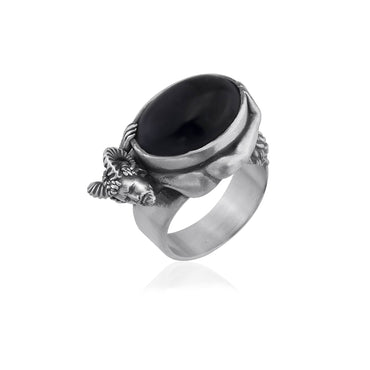 925 Sterling Silver Oxidized