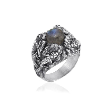 925 Sterling Silver Oxidized