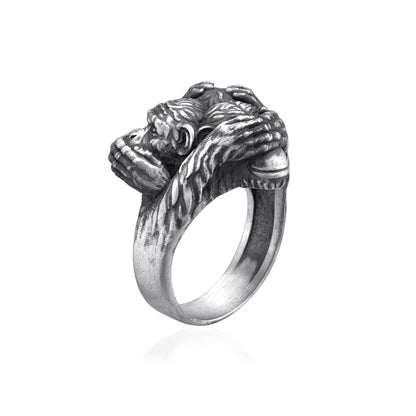 925 Sterling Silver Oxidized