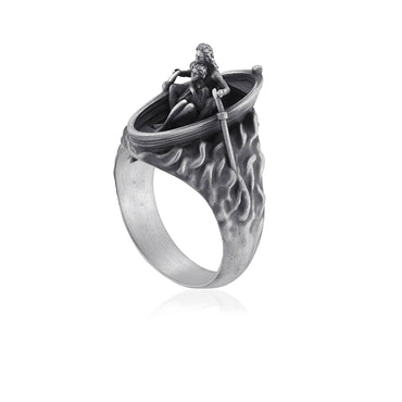 925 Sterling Silver Oxidized