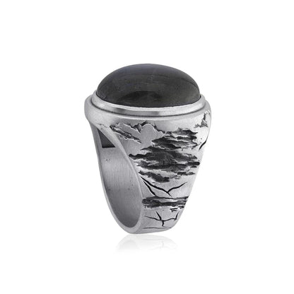 925 Sterling Silver Oxidized