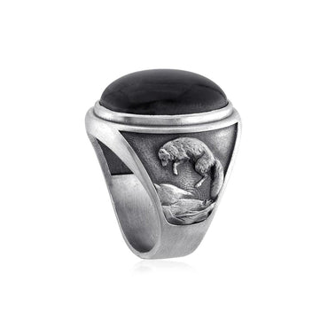 925 Sterling Silver Oxidized