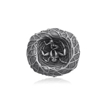 925 Sterling Silver Oxidized