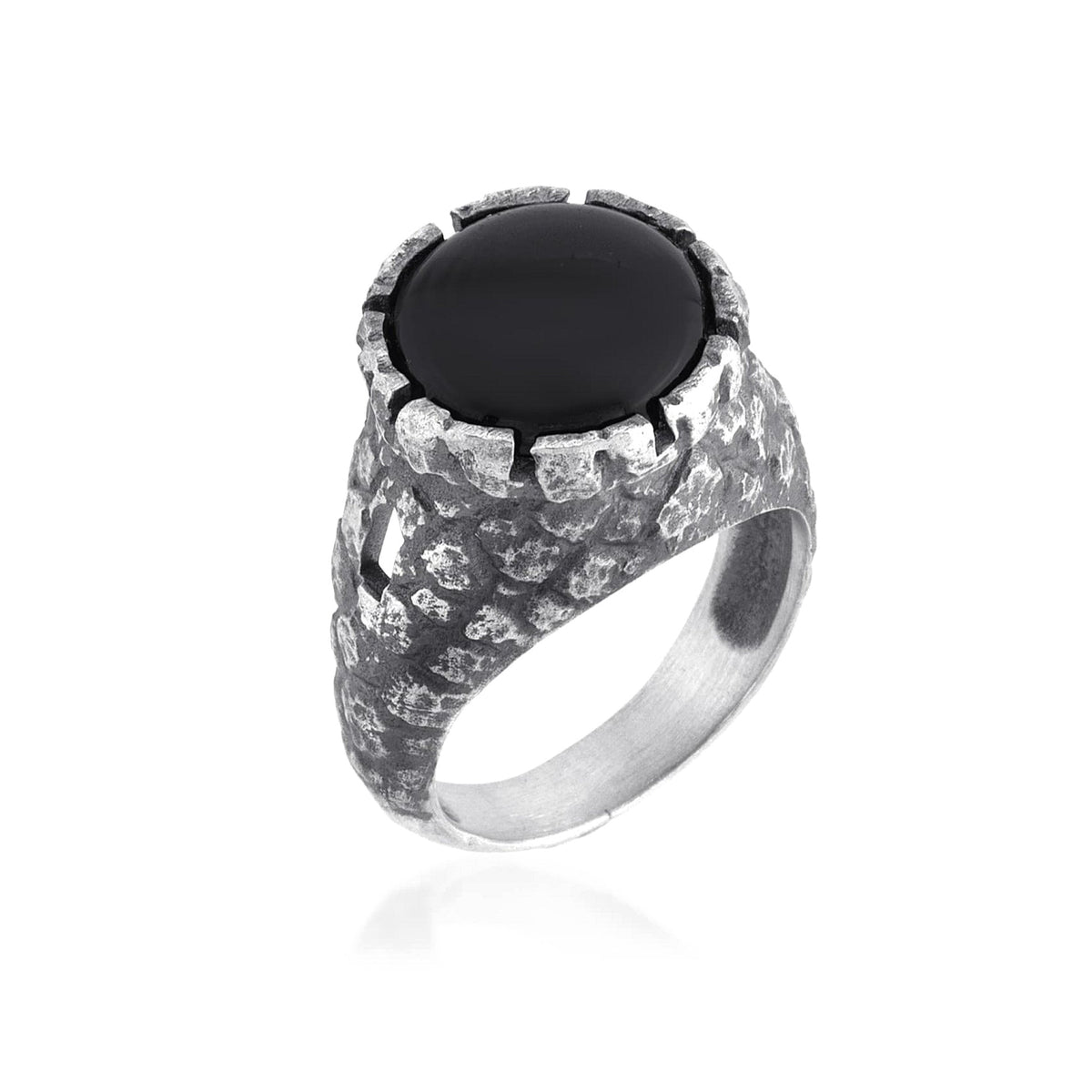 925 Sterling Silver Oxidized