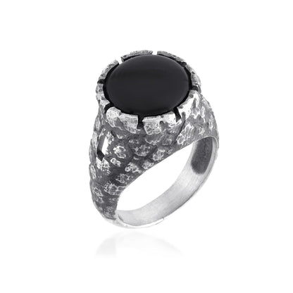 925 Sterling Silver Oxidized
