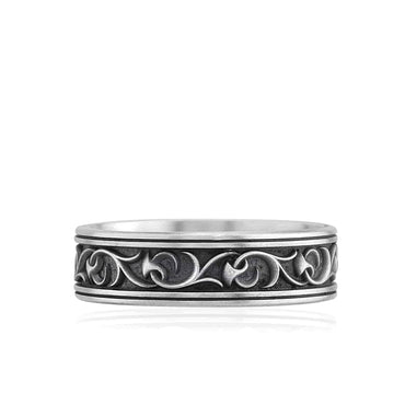 925 Sterling Silver Oxidized