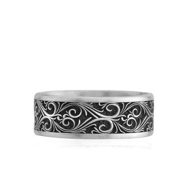 925 Sterling Silver Oxidized