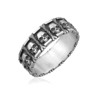 925 Sterling Silver Oxidized