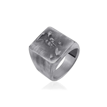 925 Sterling Silver Oxidized