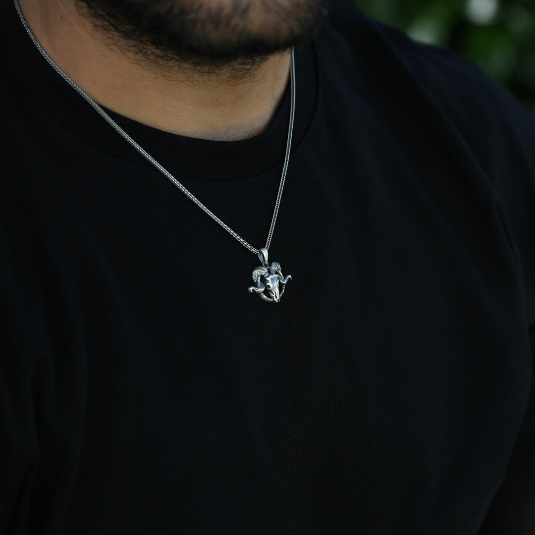 Goat Skull Necklace