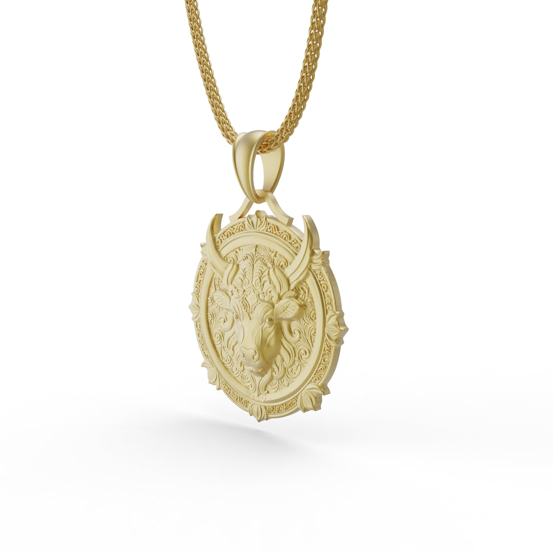 Taurus Zodiac Necklace