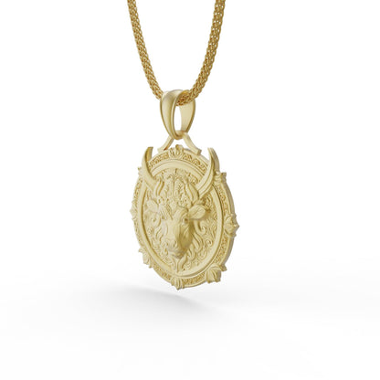 Taurus Zodiac Necklace