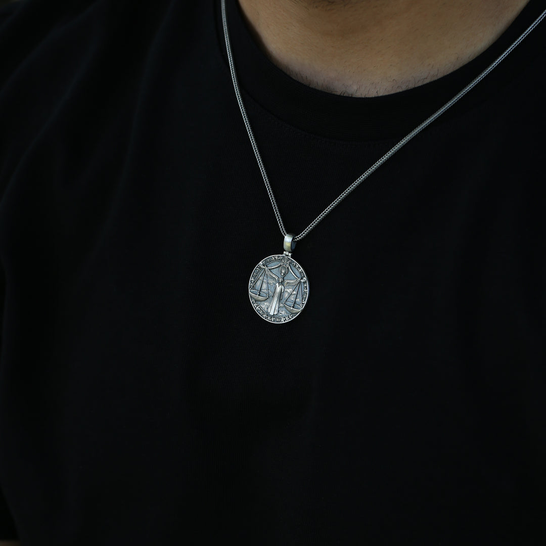 Libra Zodiac Necklace V2