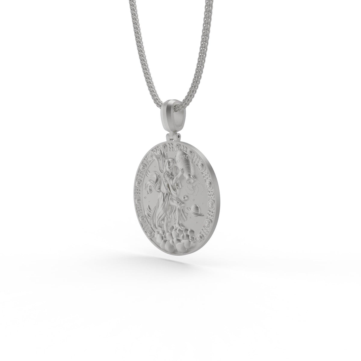 Aquarius Zodiac Necklace V2