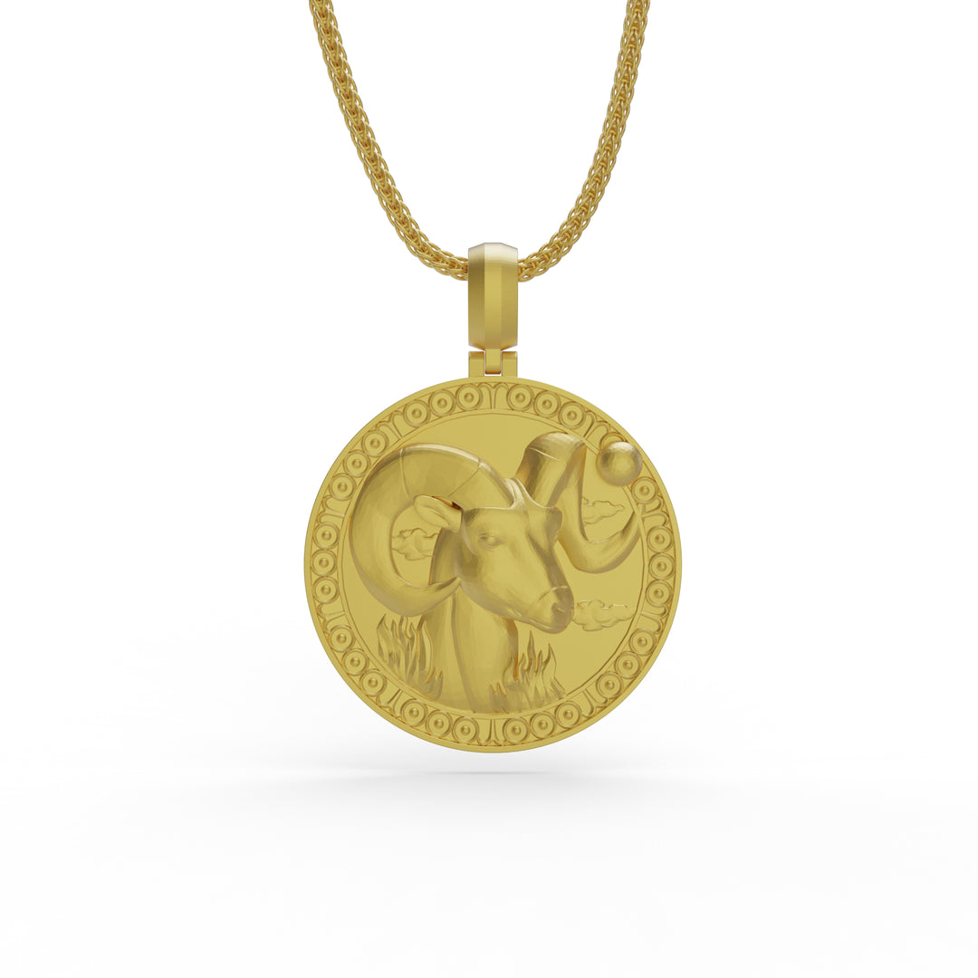 Aries Zodiac Necklace