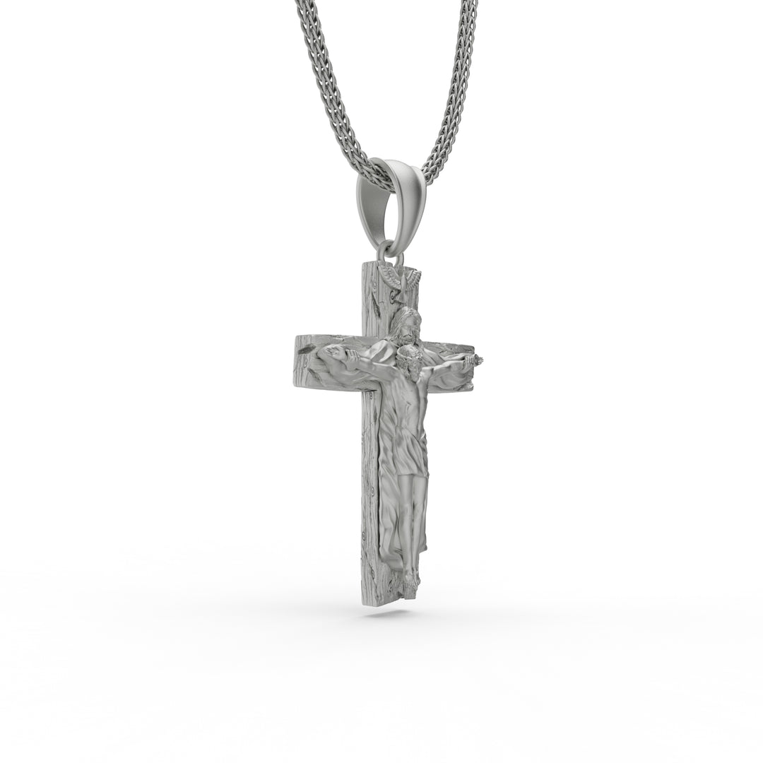 Jesus Christ and Cross Necklace