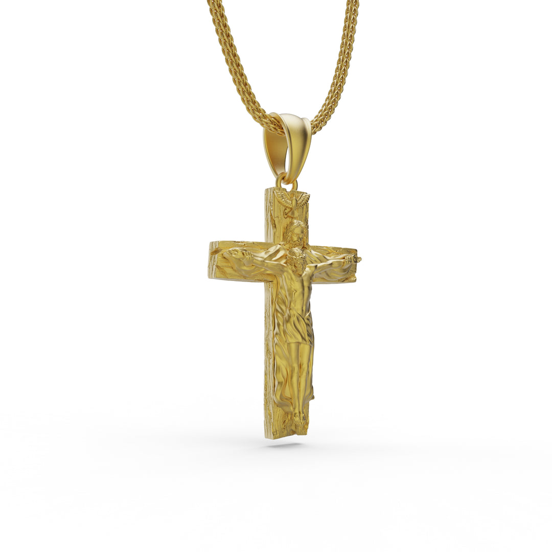 Jesus Christ and Cross Necklace