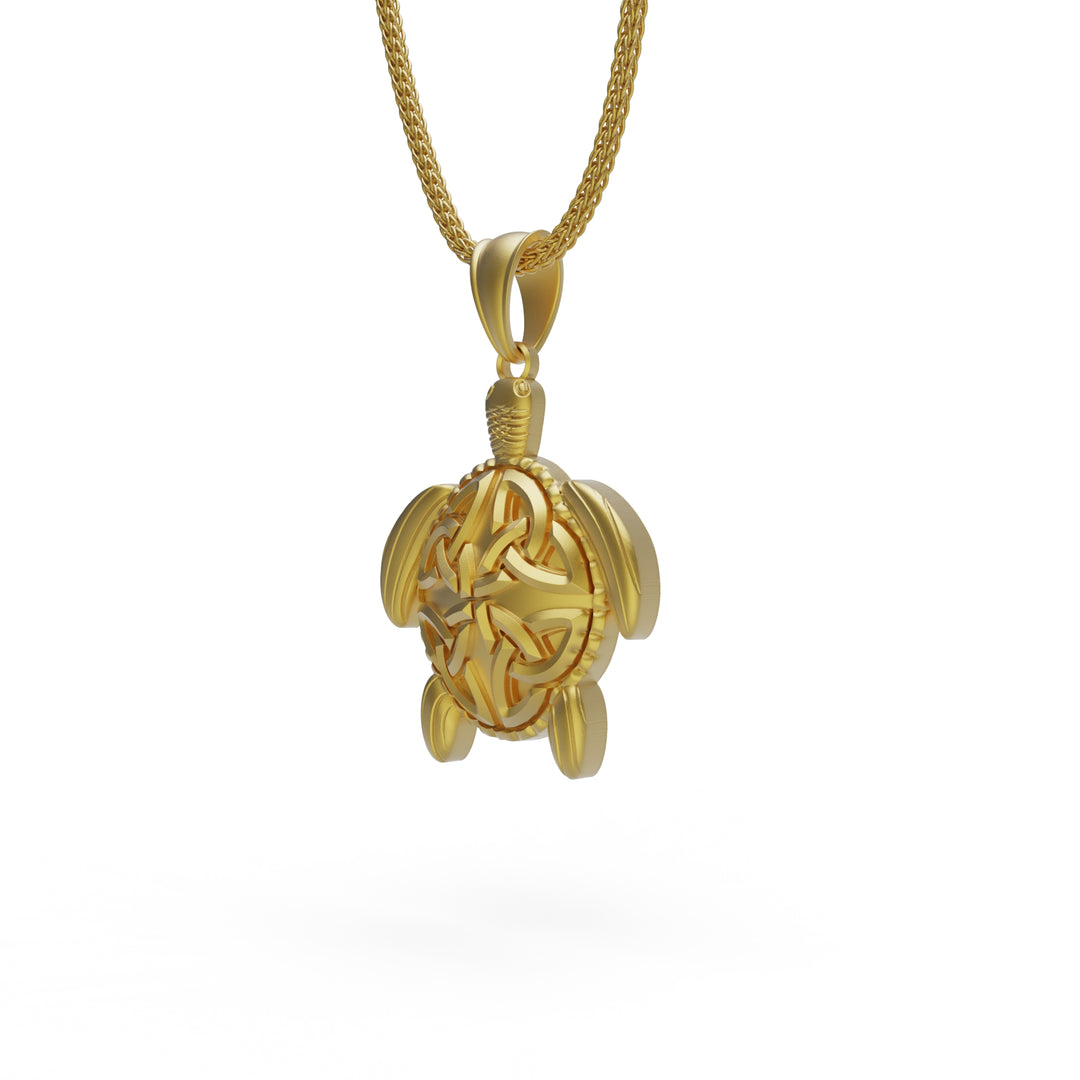 Celtic Turtle Necklace