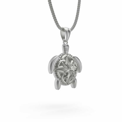 Celtic Turtle Necklace