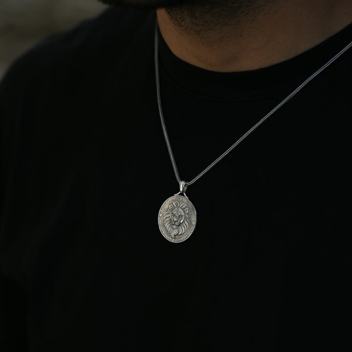 Lion Zodiac Necklace