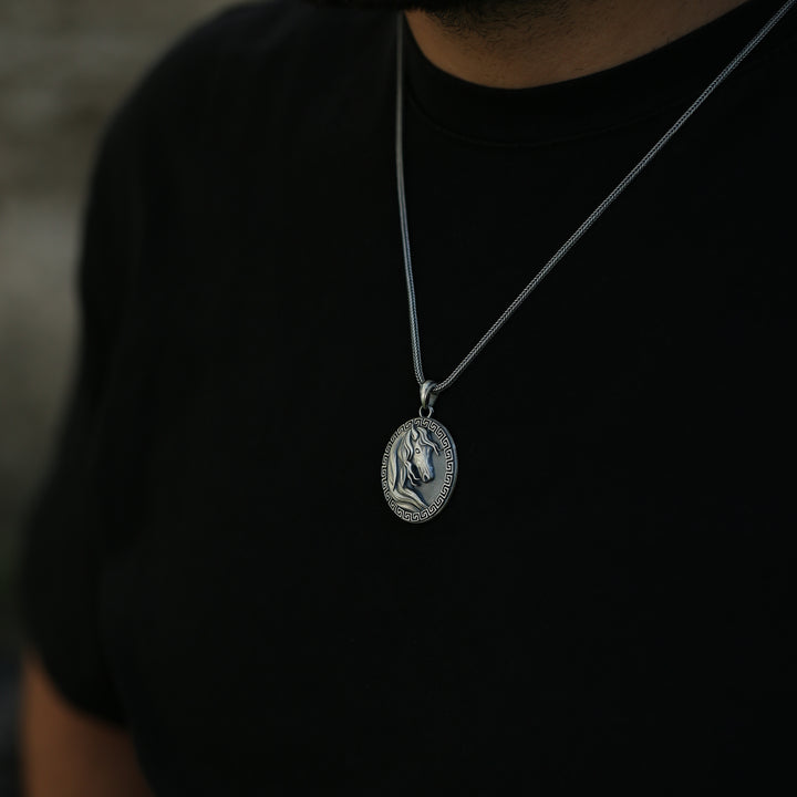 Horse Coin Necklace