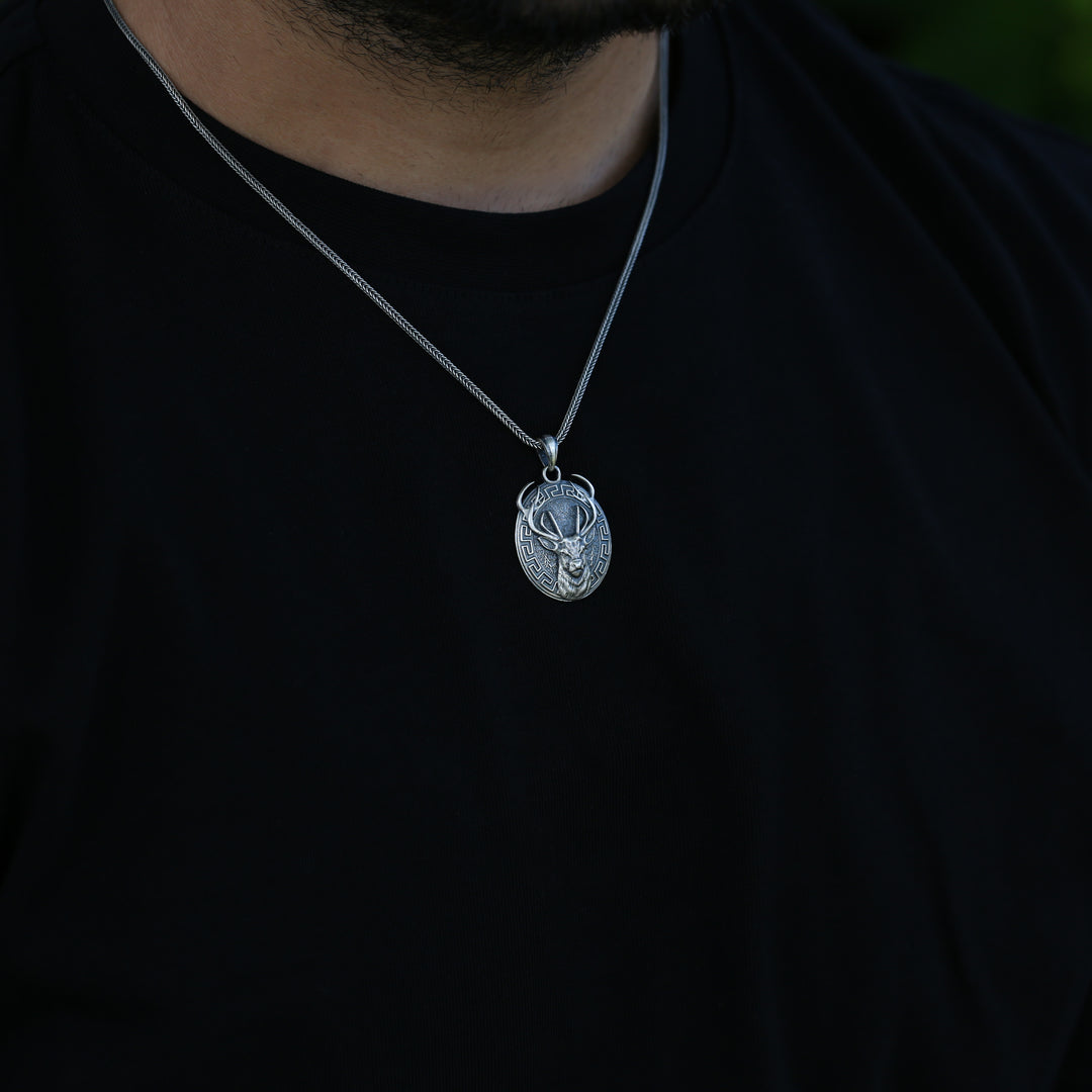 Deer Head Necklace