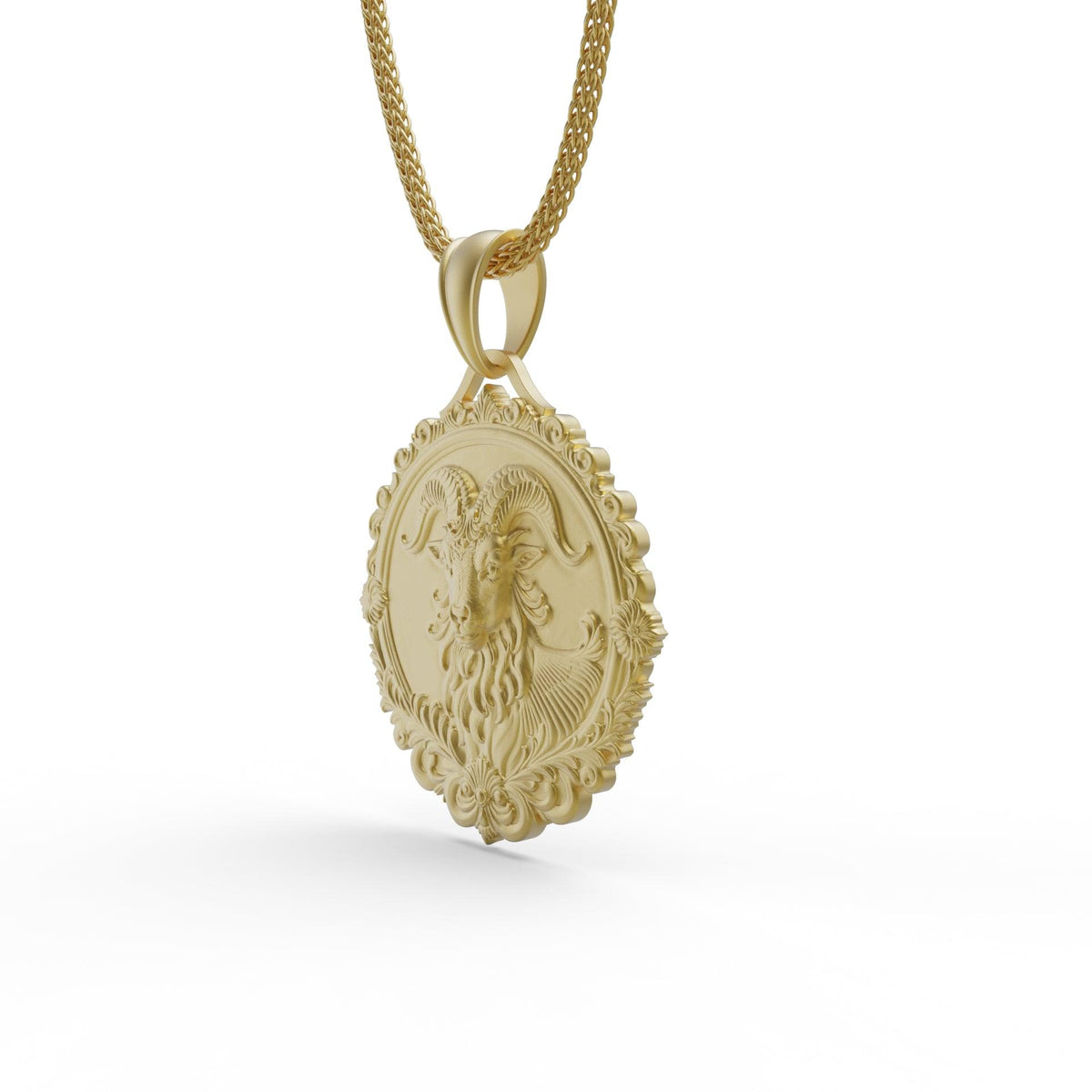 Capricorn Zodiac Necklace