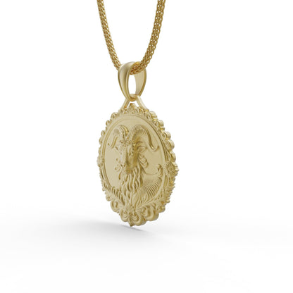 Capricorn Zodiac Necklace
