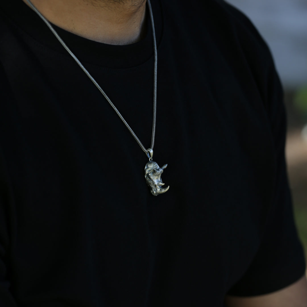 Rhino Necklace