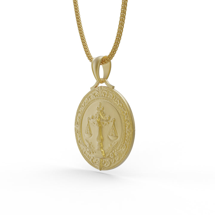 Libra Zodiac Necklace