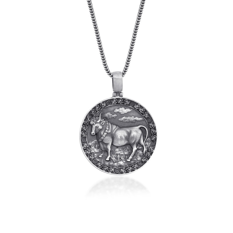 taurus zodiac necklace v2