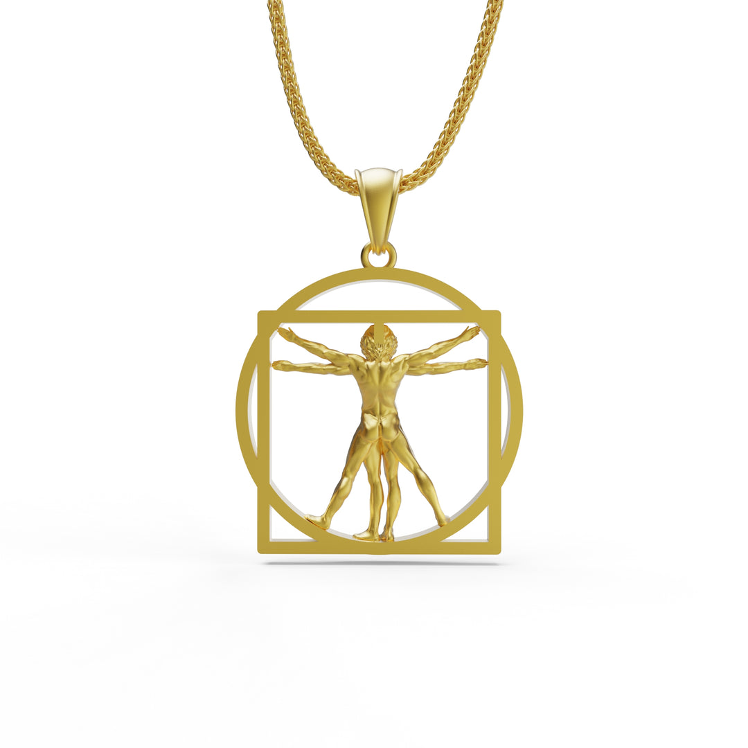 Vitruvian Da Vinci Necklace