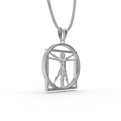 Vitruvian Da Vinci Necklace