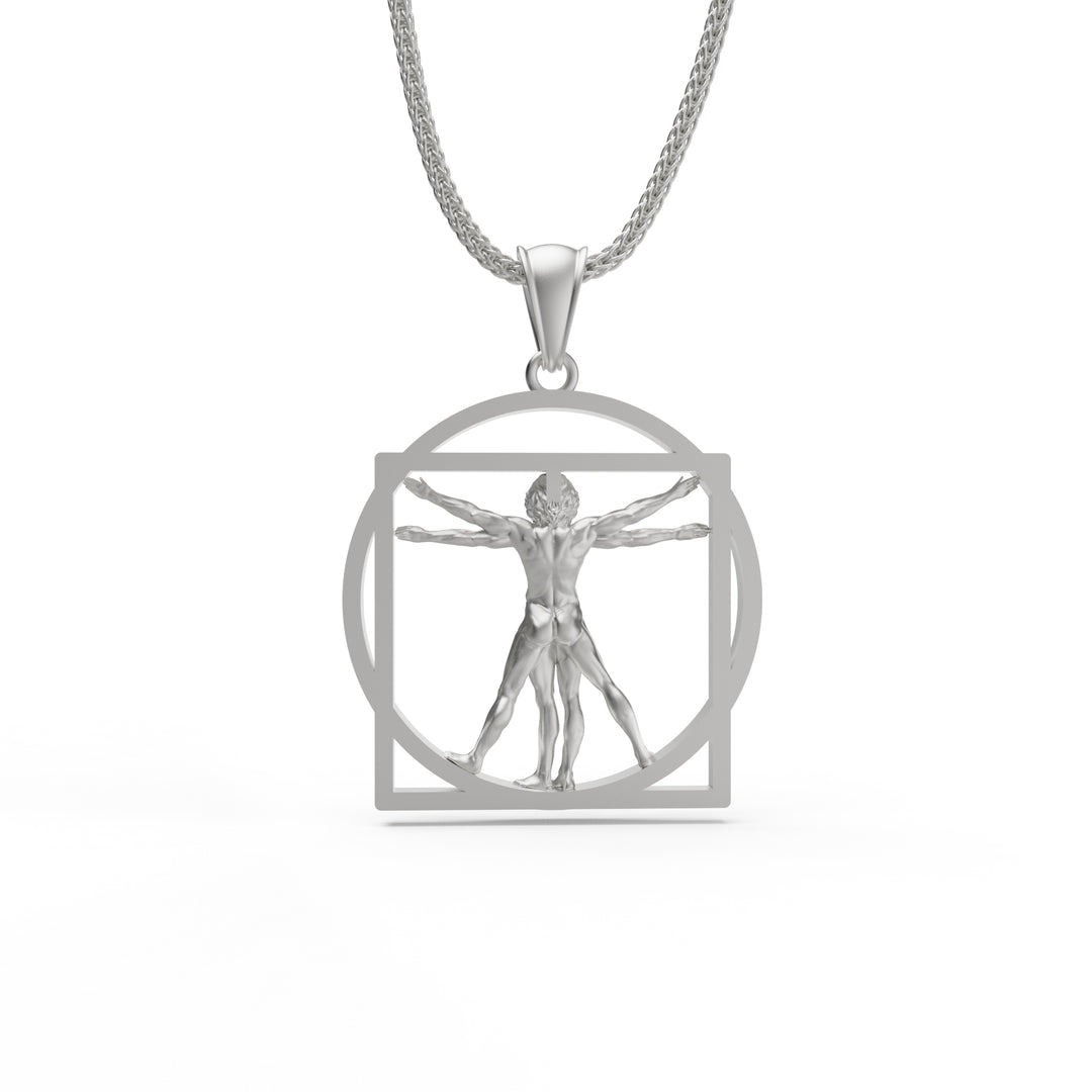 Vitruvian Da Vinci Necklace