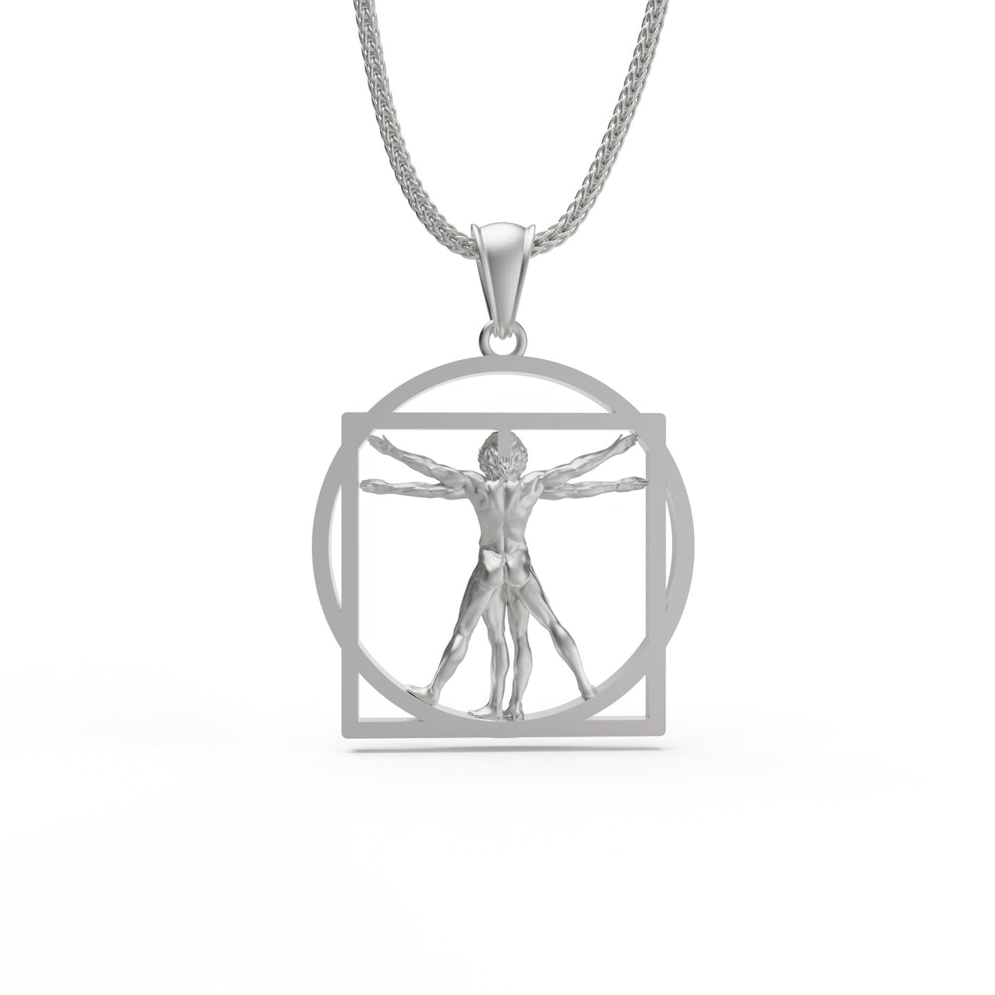 Vitruvian Da Vinci Necklace