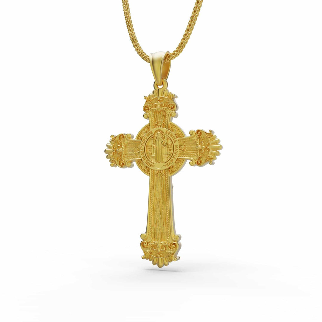 Crucifix Cross Jesus Necklace