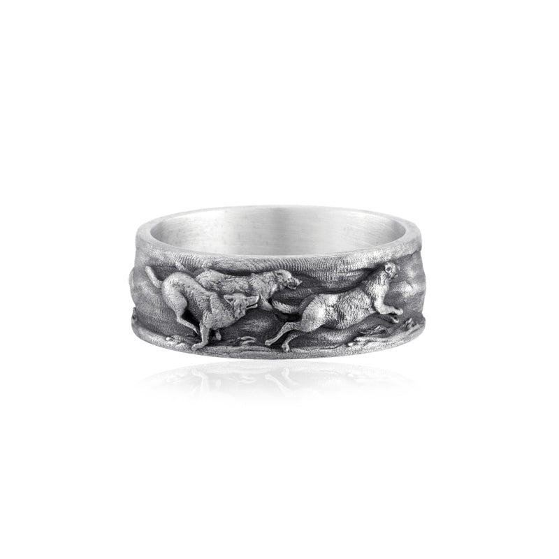 wolf brothers band ring