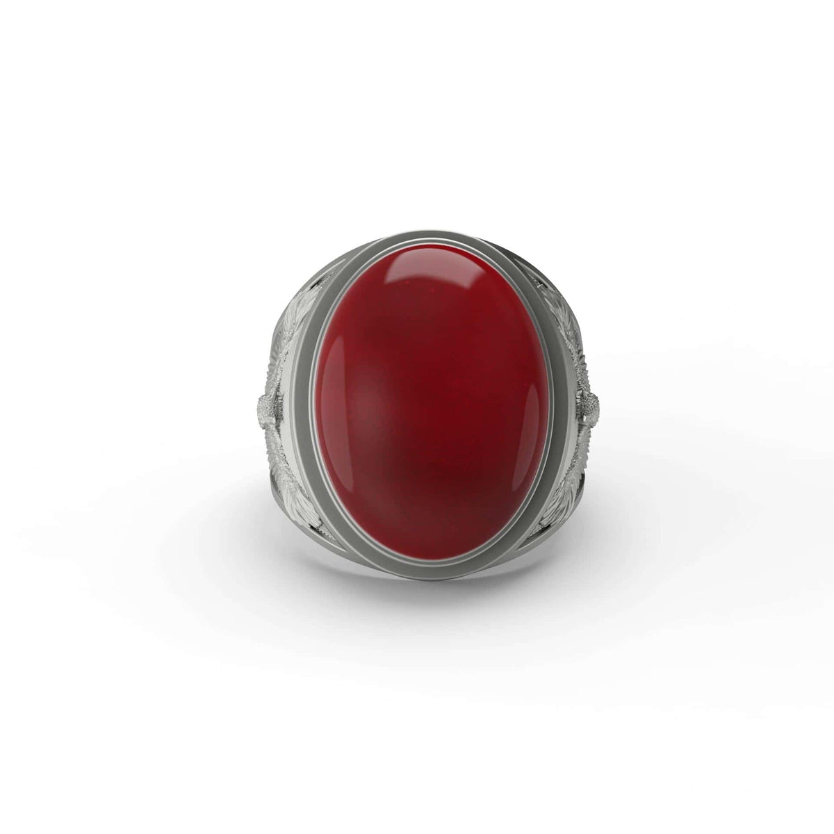 Owl Carnelian Ring
