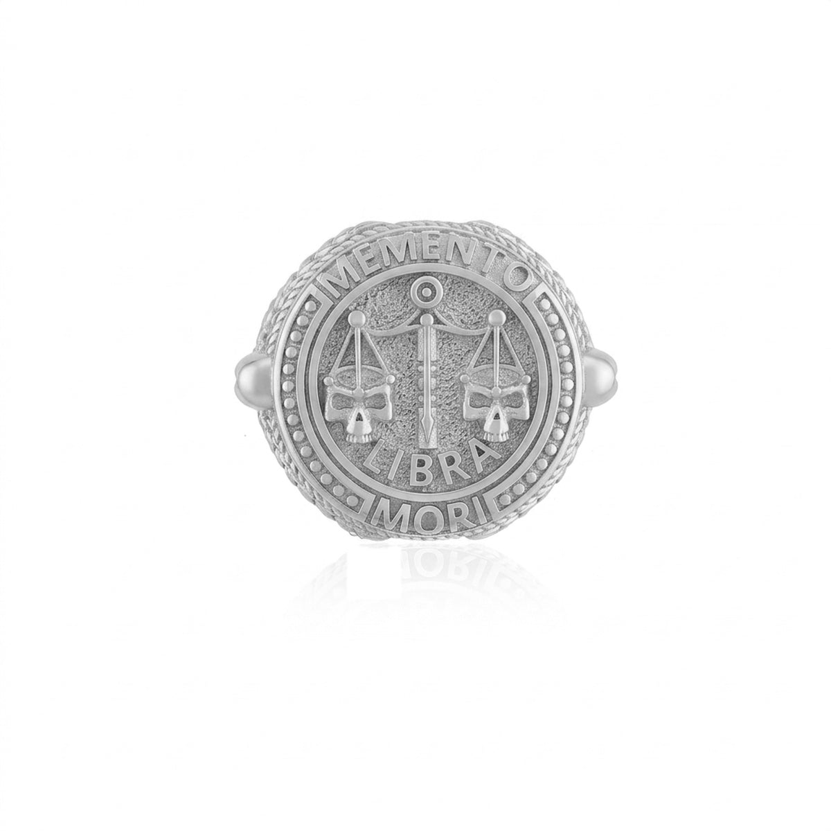Libra Memento Mori Ring