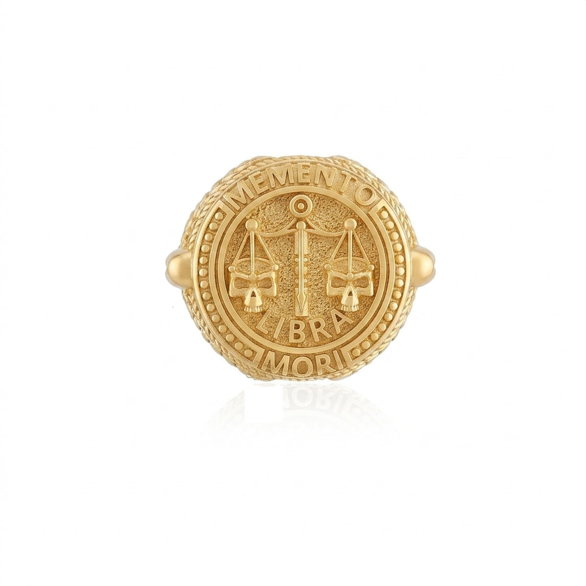 Libra Memento Mori Ring