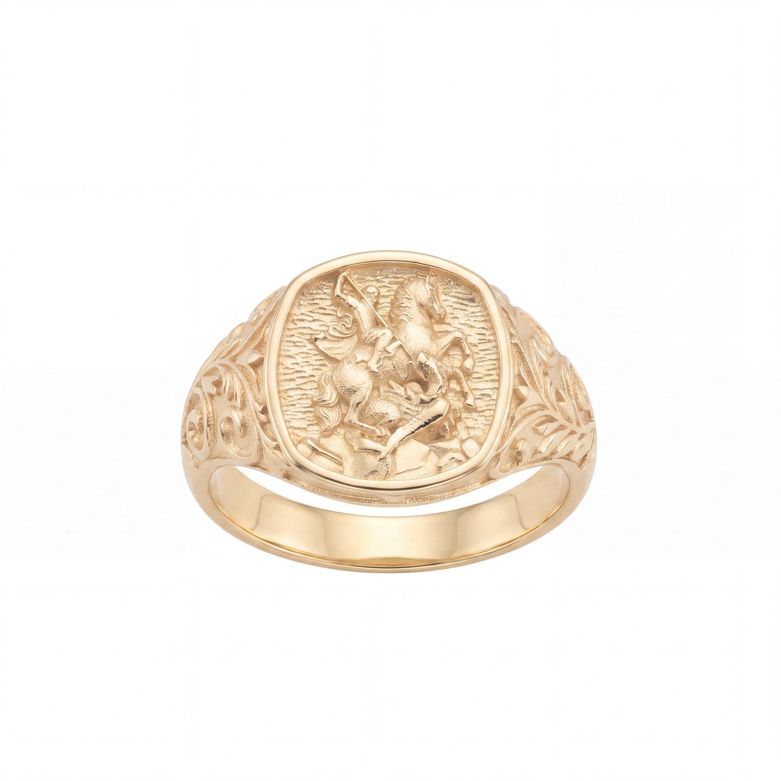 Saint George Dragon Slayer Signet Ring – Theswaf