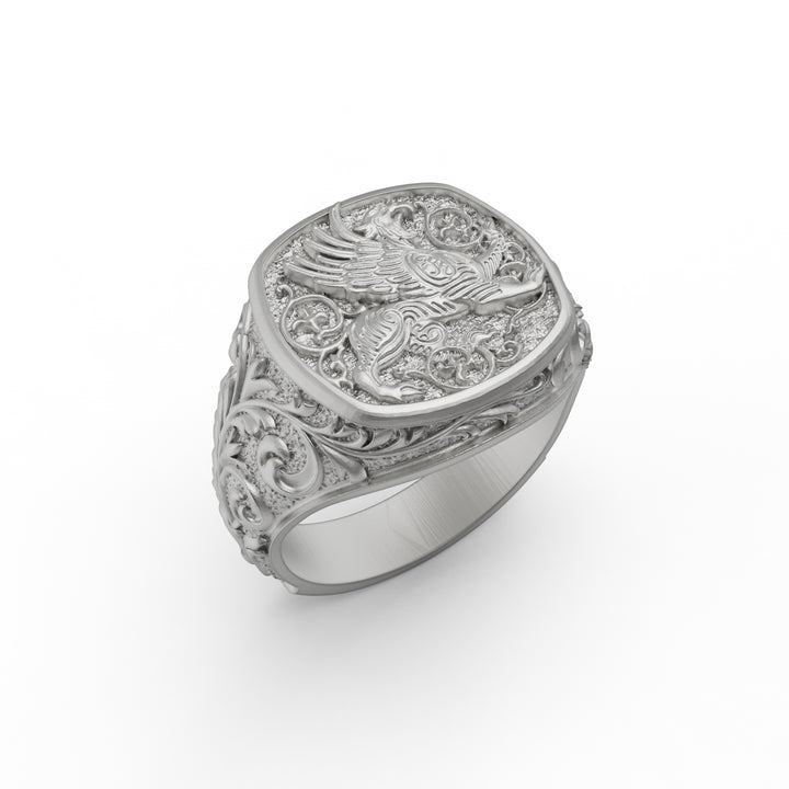 Griffin Signet Ring