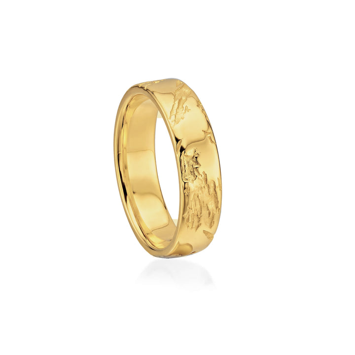 Worn Band Ring