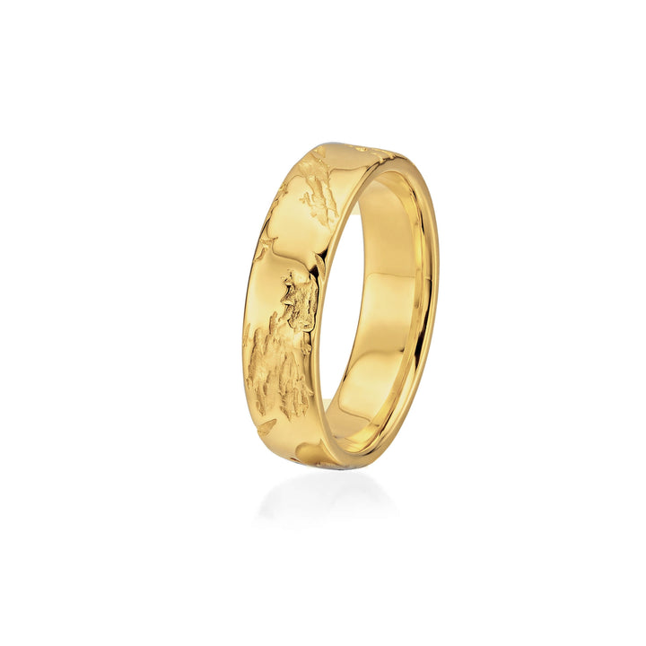Worn Band Ring