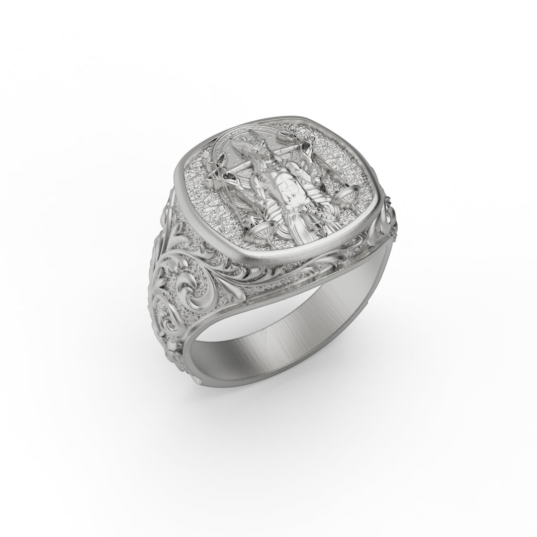 Coins Of Anubis Ring