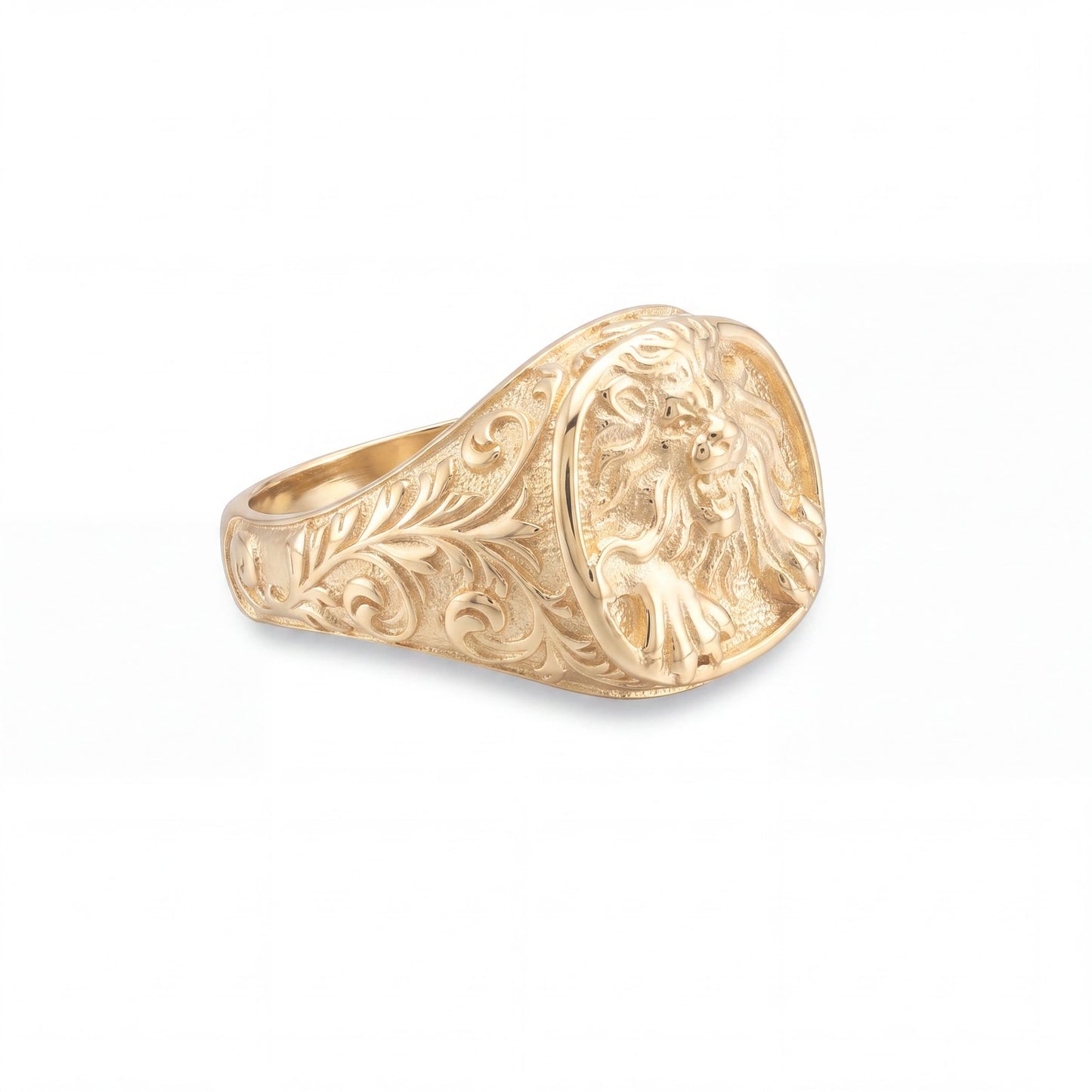 Regal Roar Lion Ring