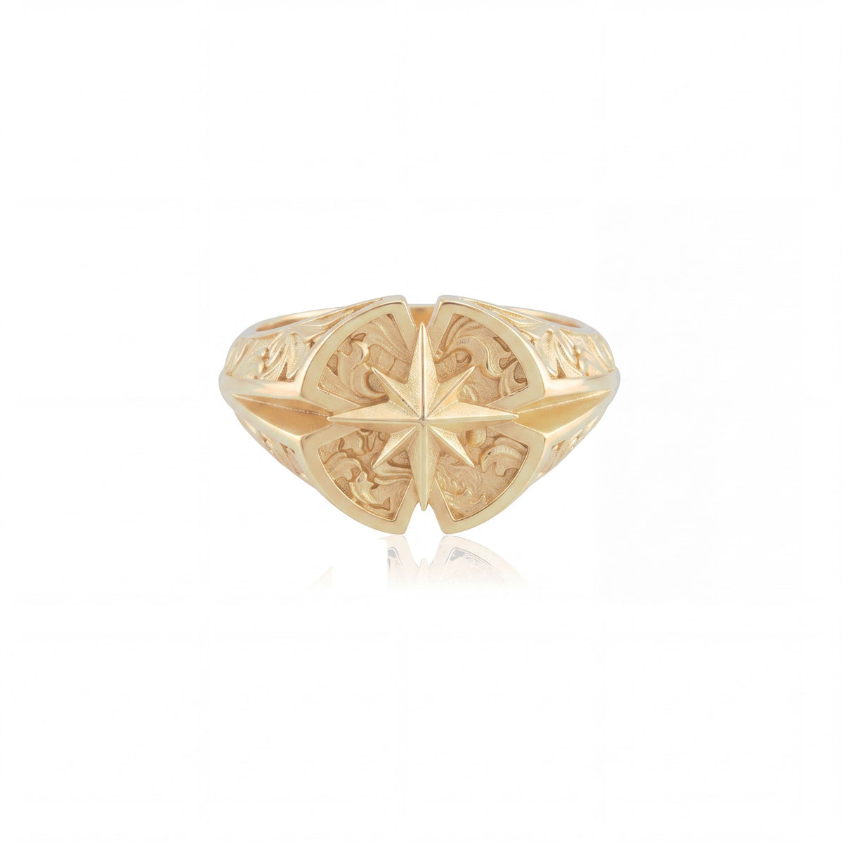 North Star Signet Ring